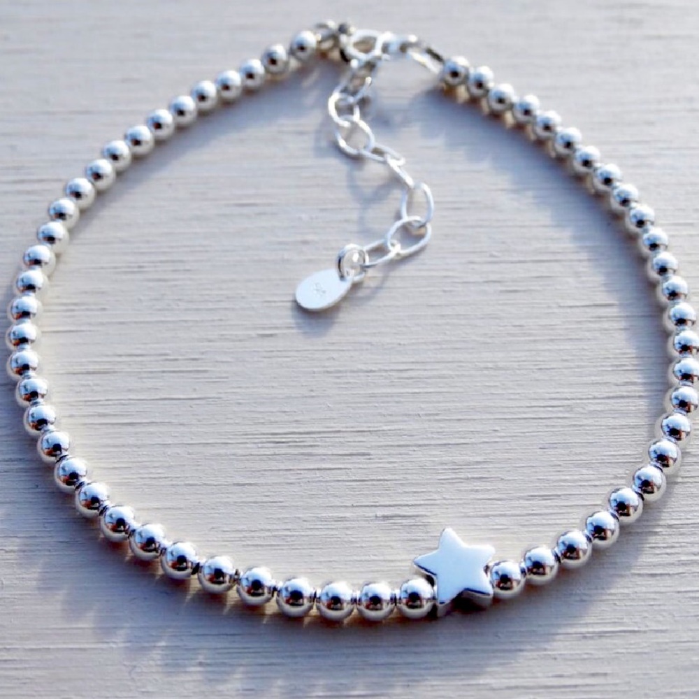 925 Star Ball Bracelet